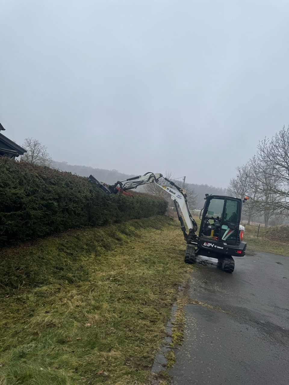 baggerarbeiten am hang grimma